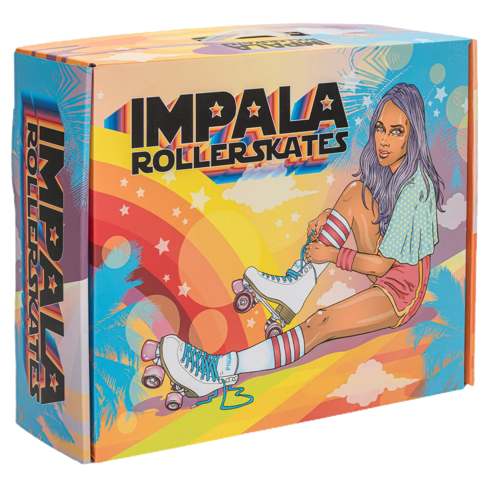 Impala Skate Rollerskate - Pink Tartan