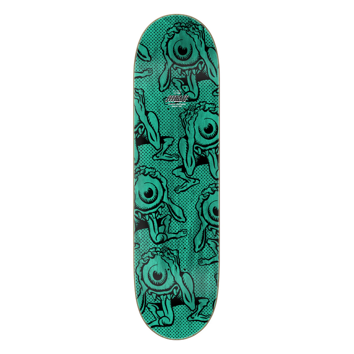 Santa Cruz Eyegore Prismatic FeelBase Deck - 8.0
