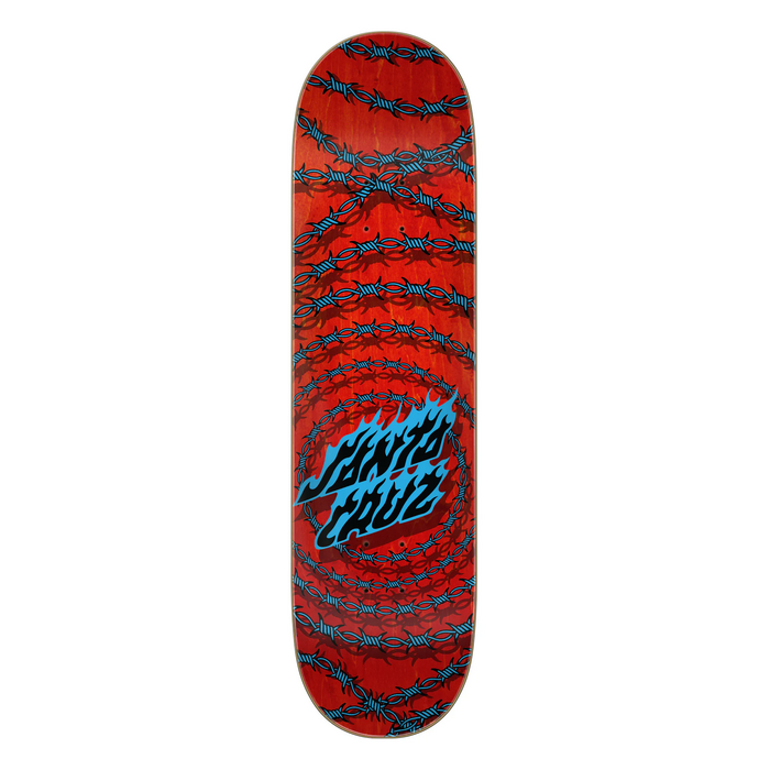 Santa Cruz Wired Flame Dot Deck - 8.25