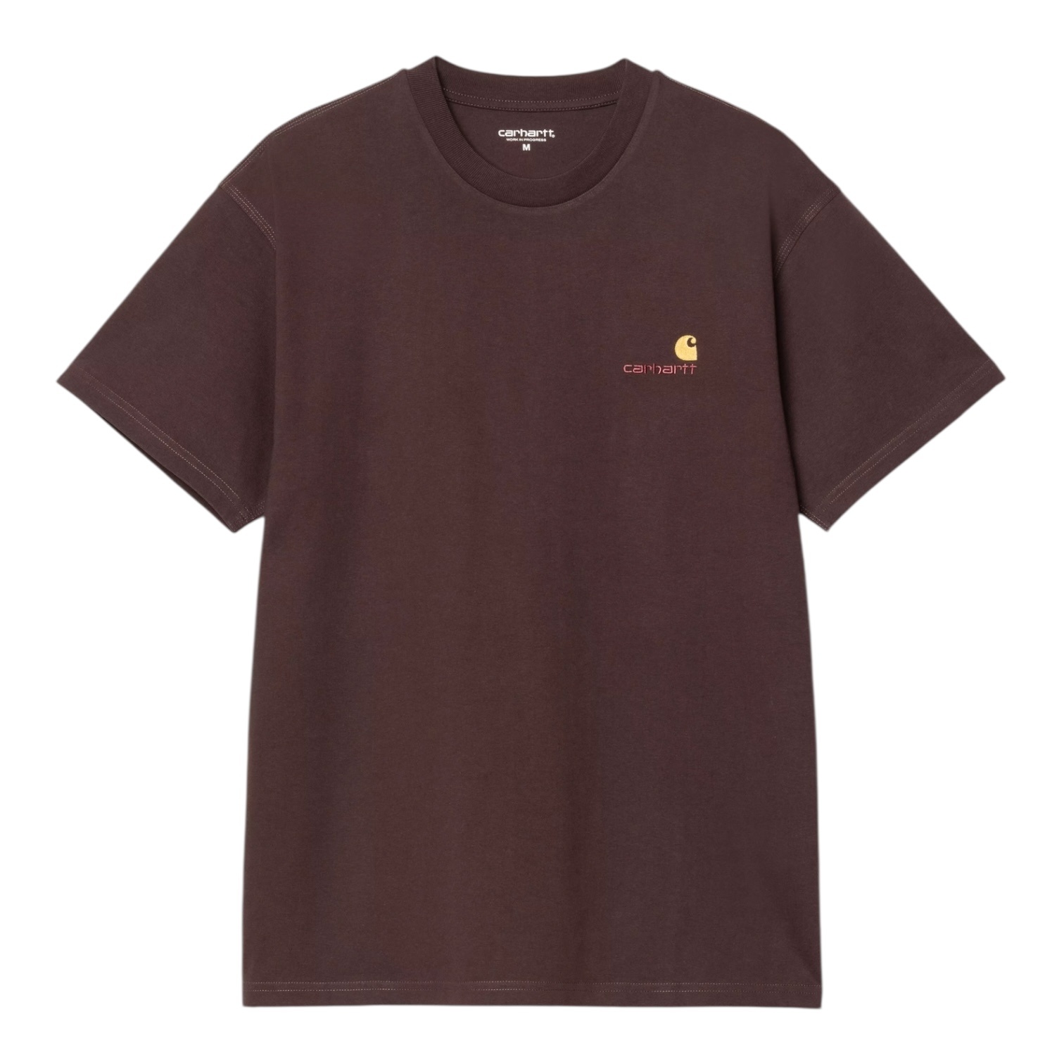 Carhartt WIP S/S American Script T-shirt - Palissander