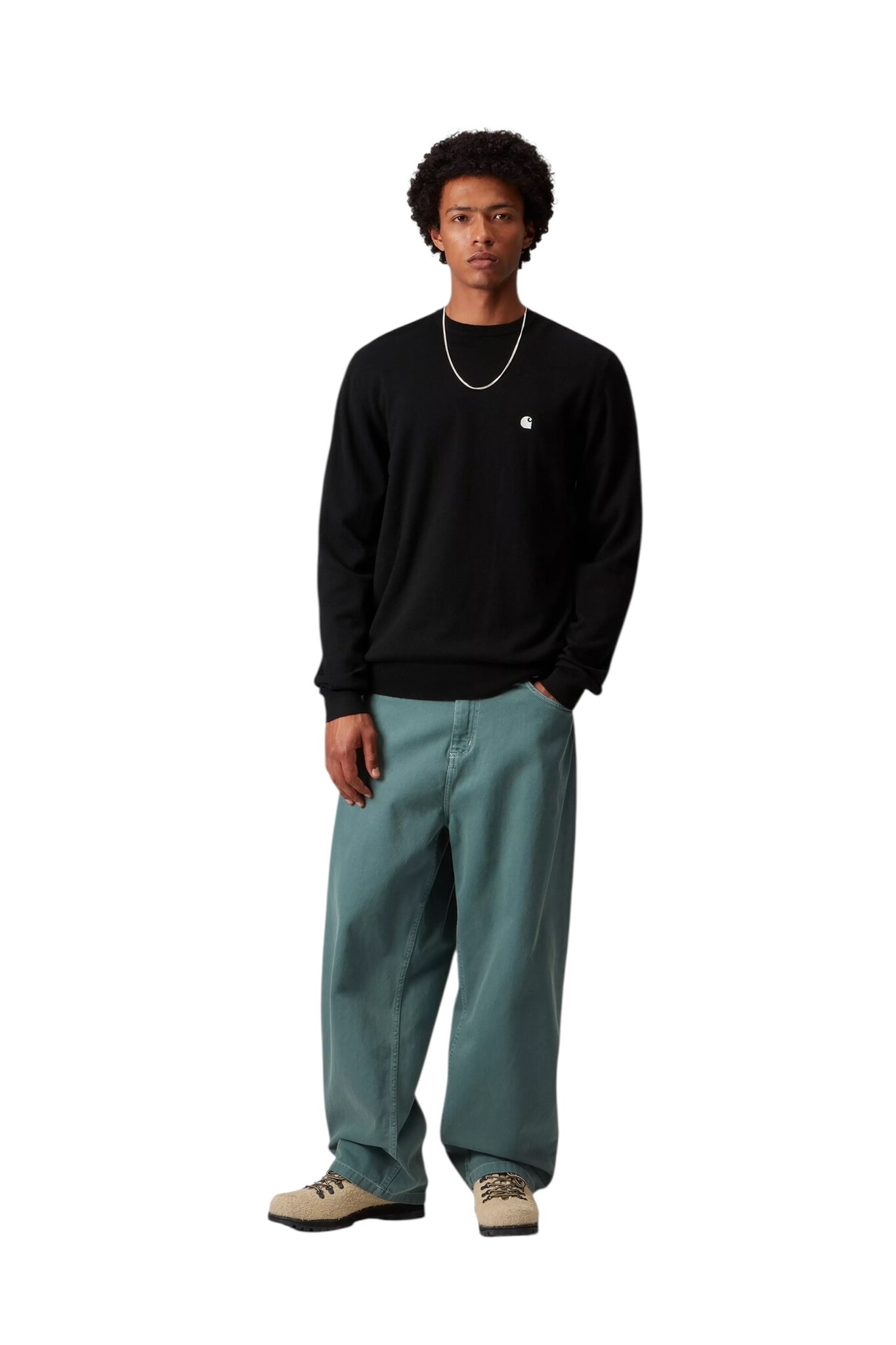 Carhartt WIP Madison Sweater - Black/Wax