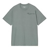 S/S Punched T-Shirt - Velvet Green