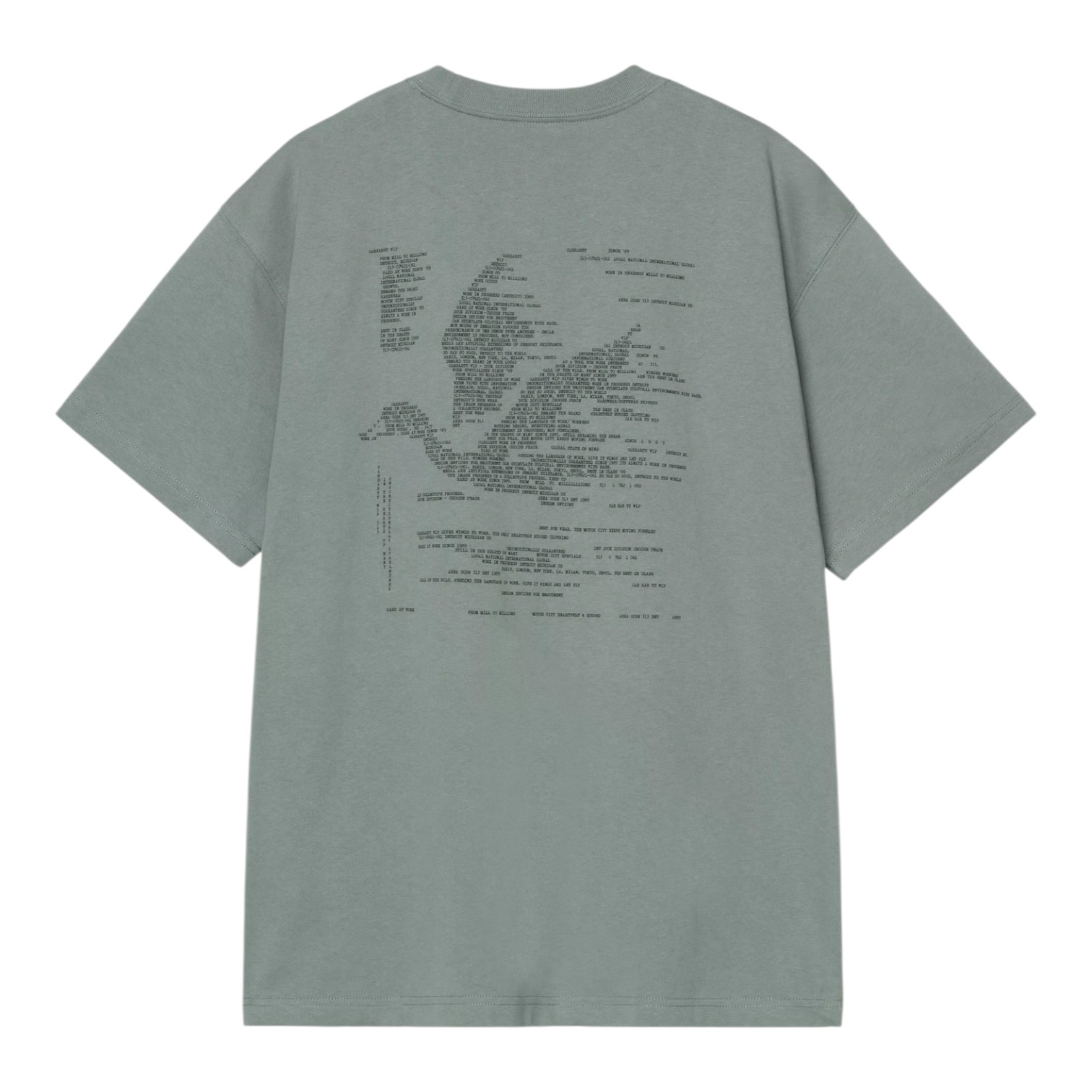 Carhartt WIP S/S Punched T-Shirt - Velvet Green