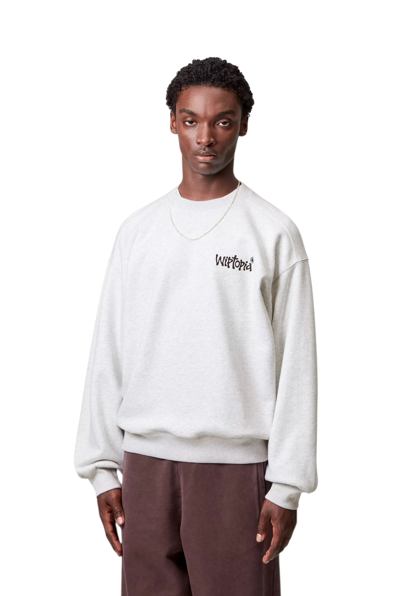 Carhartt WIP Wiptopia Sweatshirt - Ash Heather