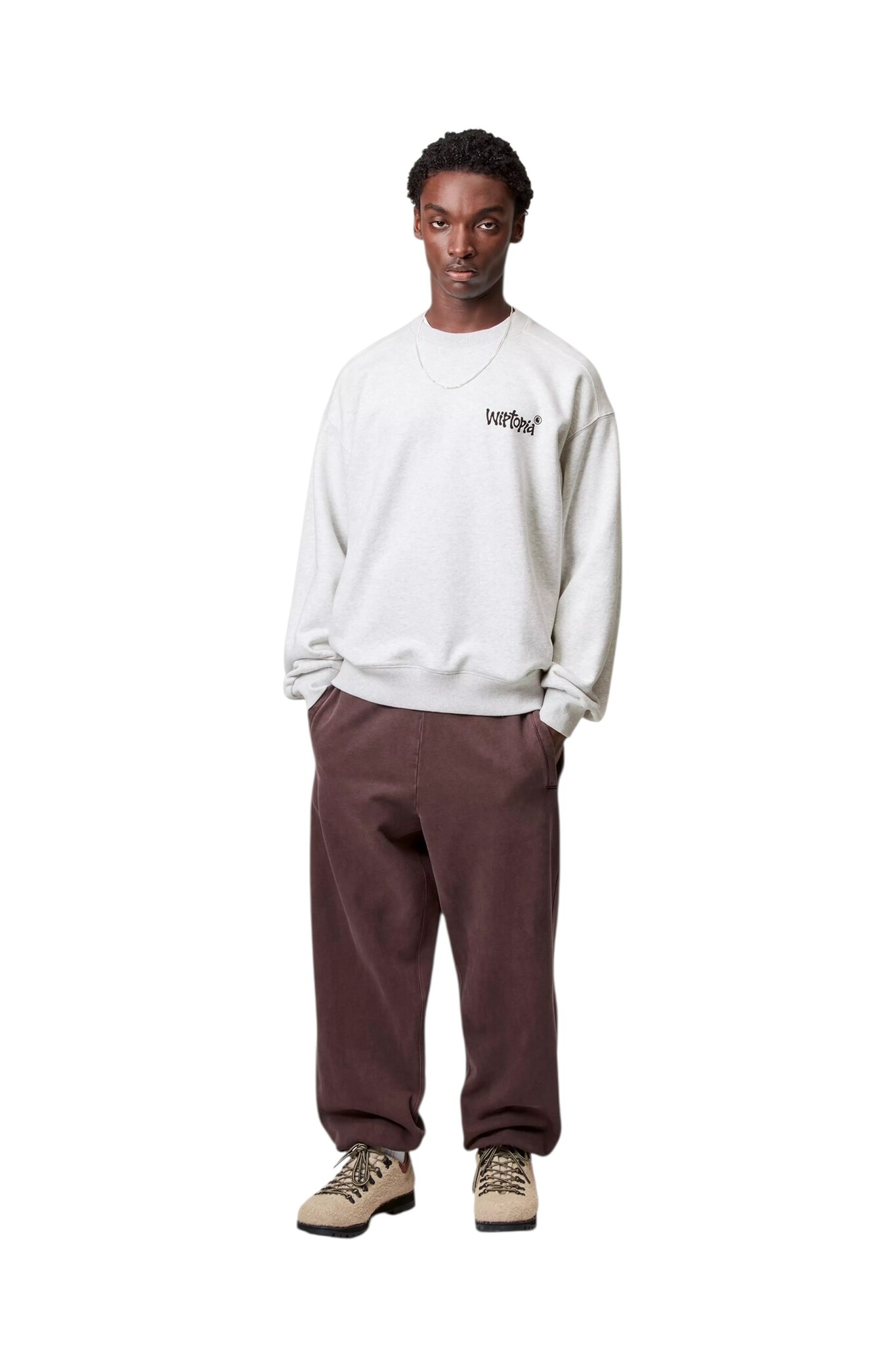 Carhartt WIP Wiptopia Sweatshirt - Ash Heather