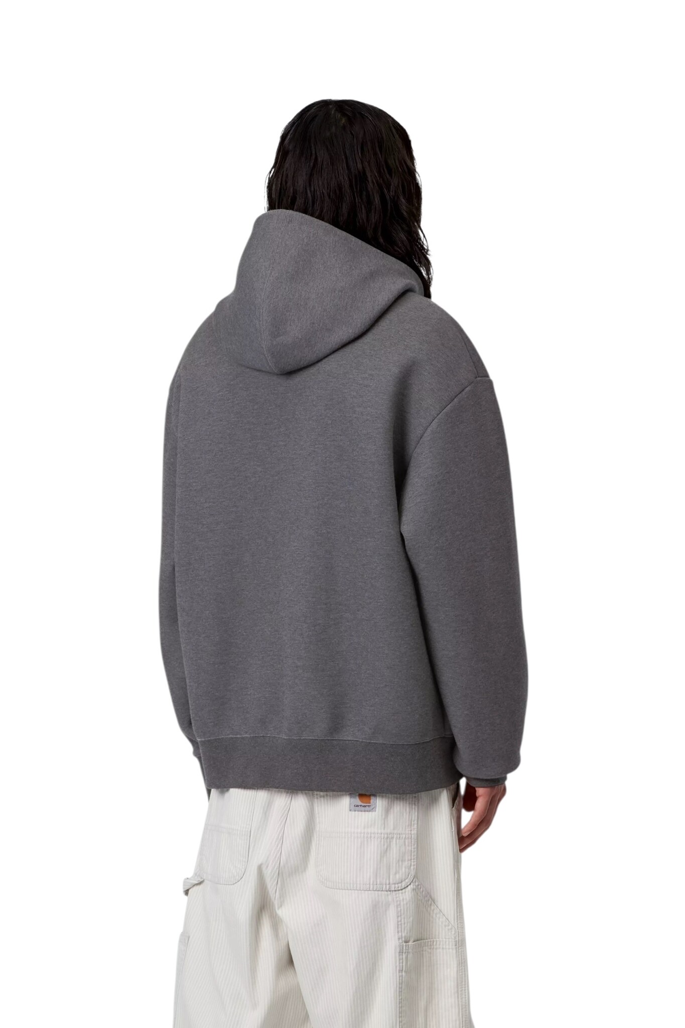 Carhartt WIP Hooded Alda Sweat - Black/White