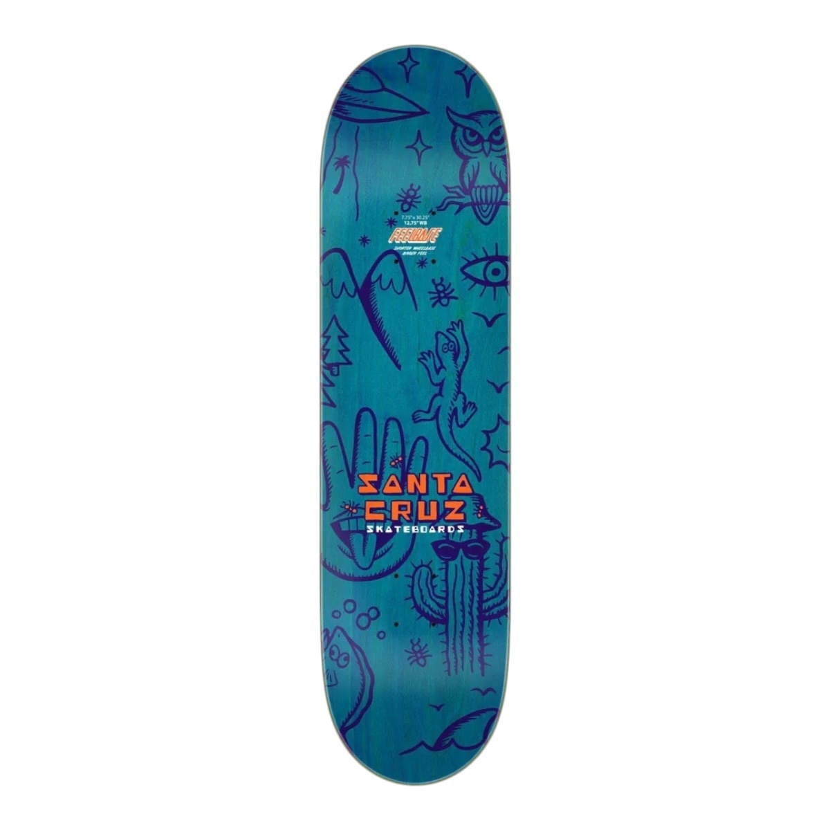 Santa Cruz Tripper FeelBase Deck - 7.75