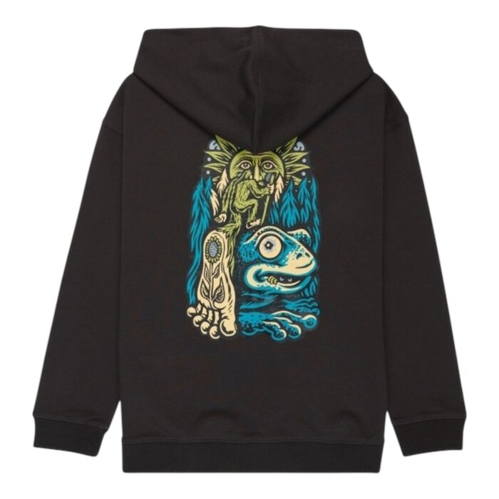 Element Timber Take A Hike Youth Pullover - Off Black