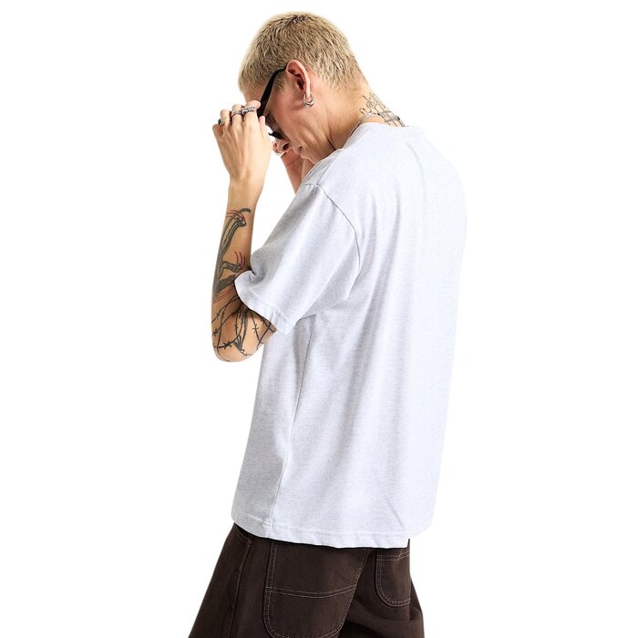 Vans Salton Loose S/S T-Shirt - Light Grey Heather