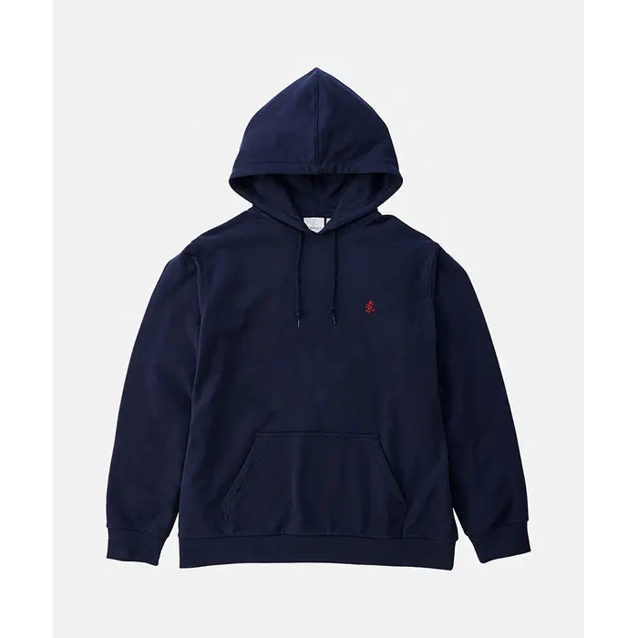 Gramicci One Point Hooded Sweat - Navy Pigment