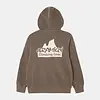Climbing Gear Hooded Sweat - Brown Pigment