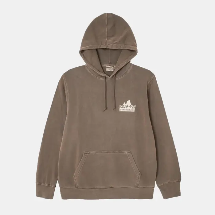 Gramicci Climbing Gear Hooded Sweat - Brown Pigment
