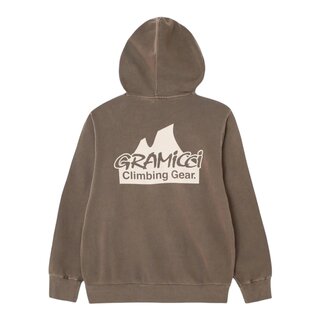 Gramicci Climbing Gear Hooded Sweat - Brown Pigment