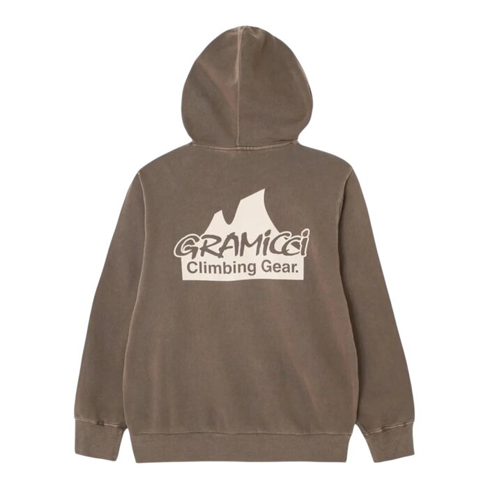 Gramicci Climbing Gear Hooded Sweat - Brown Pigment