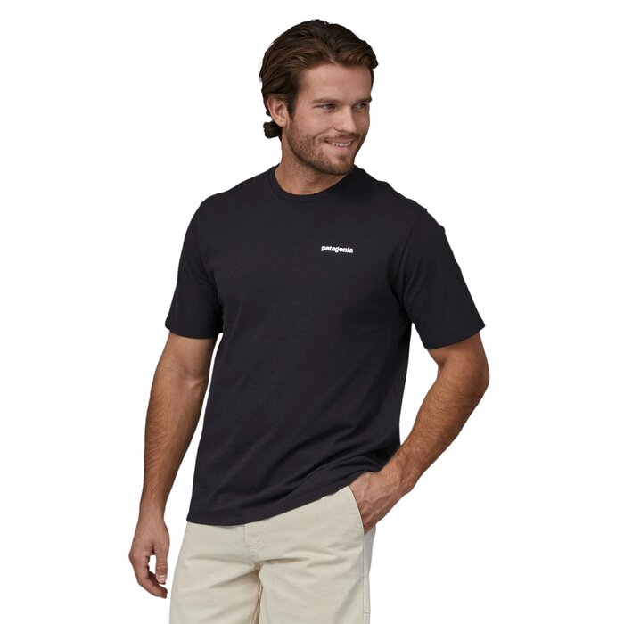 Patagonia M's P-6 Logo Responsibili Tee - Black