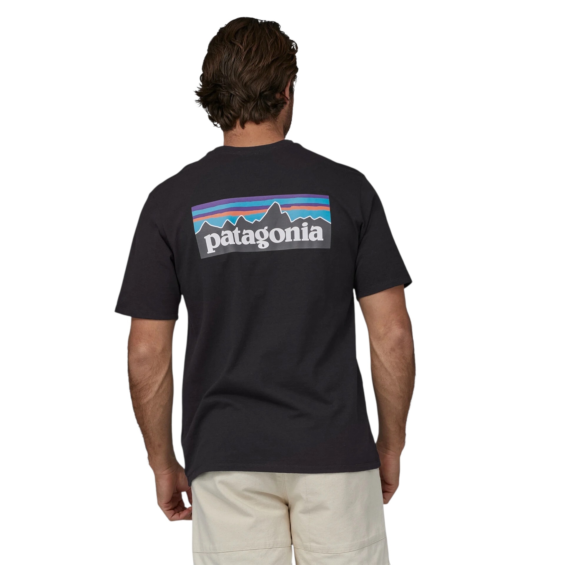 Patagonia M's P-6 Logo Responsibili Tee - Black