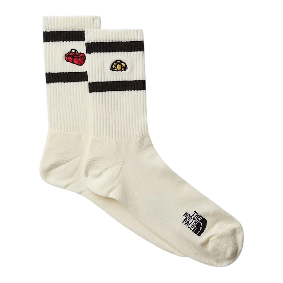 The North Face Everyday Crew Socks - White Dune