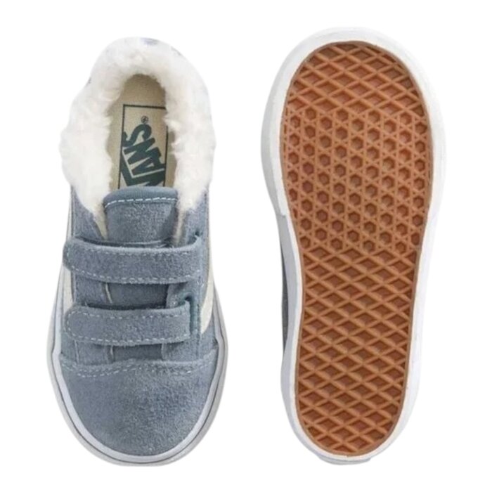 Vans Old Skool V - Suede Sherpa Stormy Weather