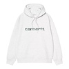 W' Hooded Carhartt Sweat - Ash Heather/Velvet Green