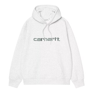 Carhartt WIP W' Hooded Carhartt Sweat - Ash Heather/Velvet Green
