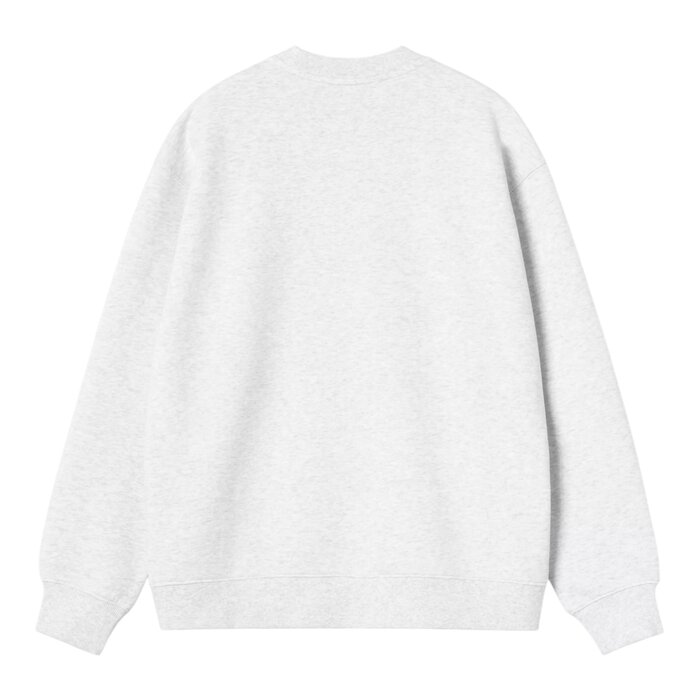 Carhartt WIP W' Carhartt Sweat - Ash Heather/Velvet Green