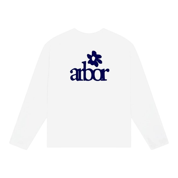 Arbor Antwerp White Lotus Longsleeve T-shirt - Blue