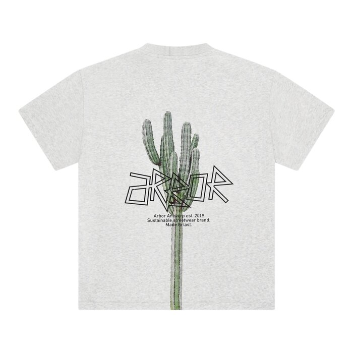 Arbor Antwerp Pixle Cactus T-shirt - Melange