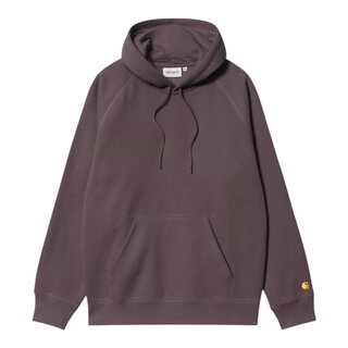 Carhartt WIP Hooded Chase Sweat - Shale/Gold