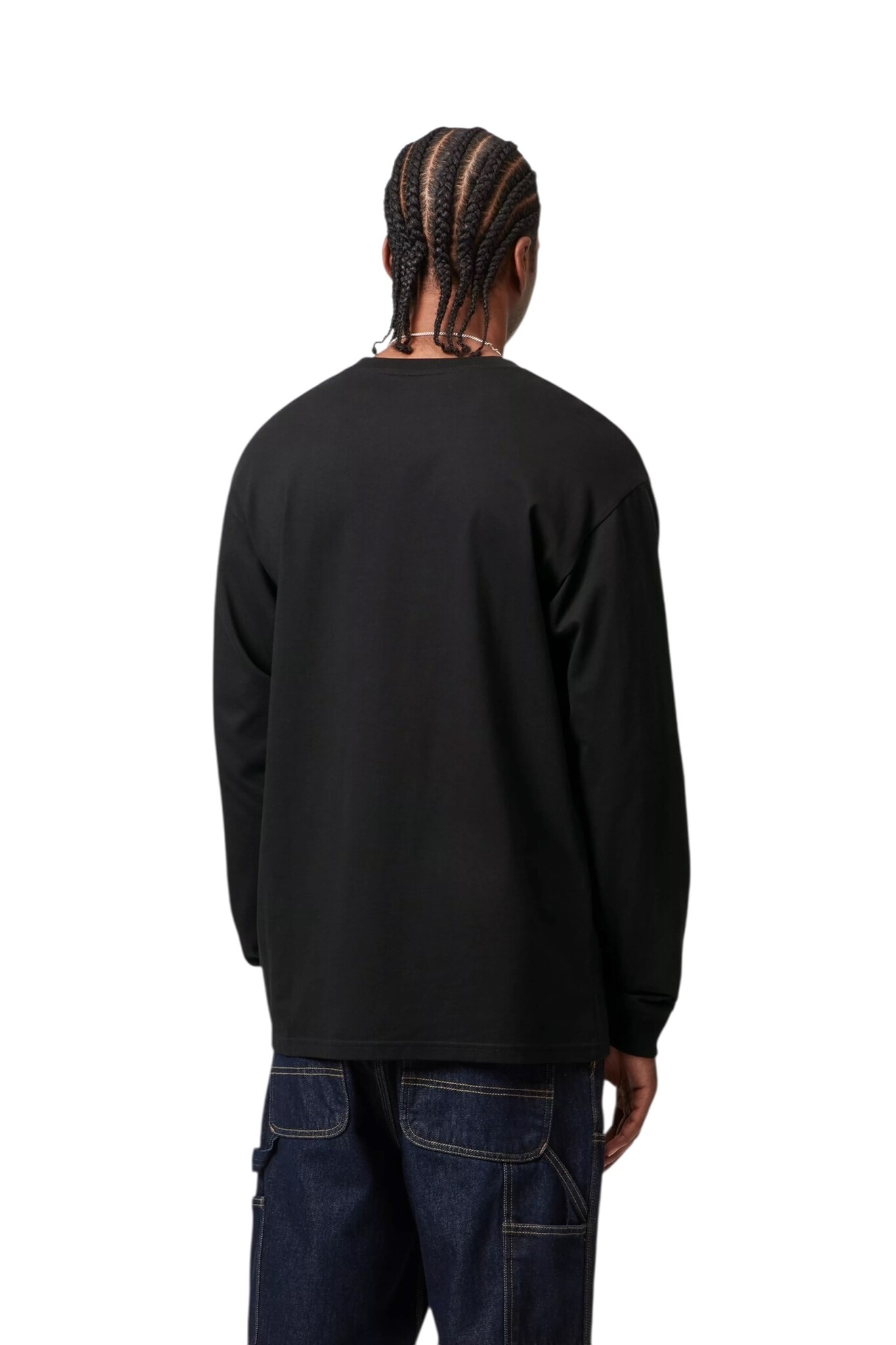 Carhartt WIP L/S Chase T-shirt - Black/Gold