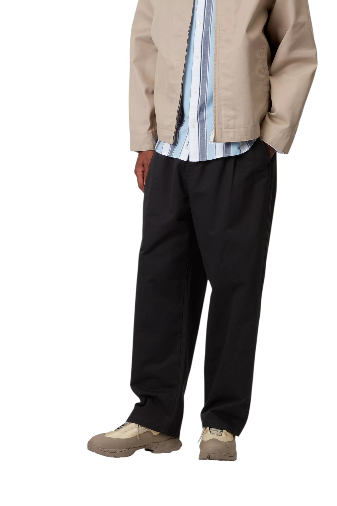 Carhartt WIP Marv Pant - Black (Stone Washed)