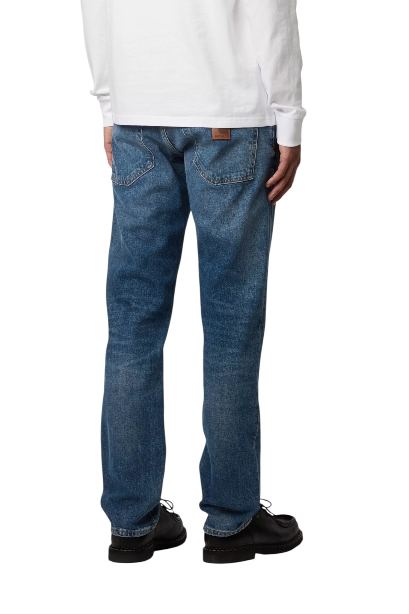 Carhartt WIP Klondike Pant  - Blue (Mid Used Wash)