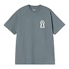 S/S Locked T-Shirt - Cosy Blue
