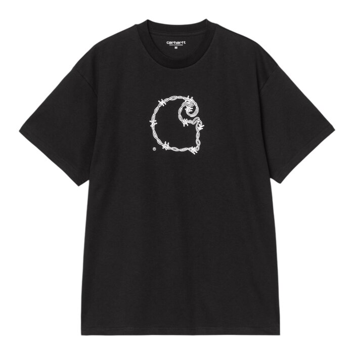 Carhartt WIP Barbwire C T-Shirt - Black
