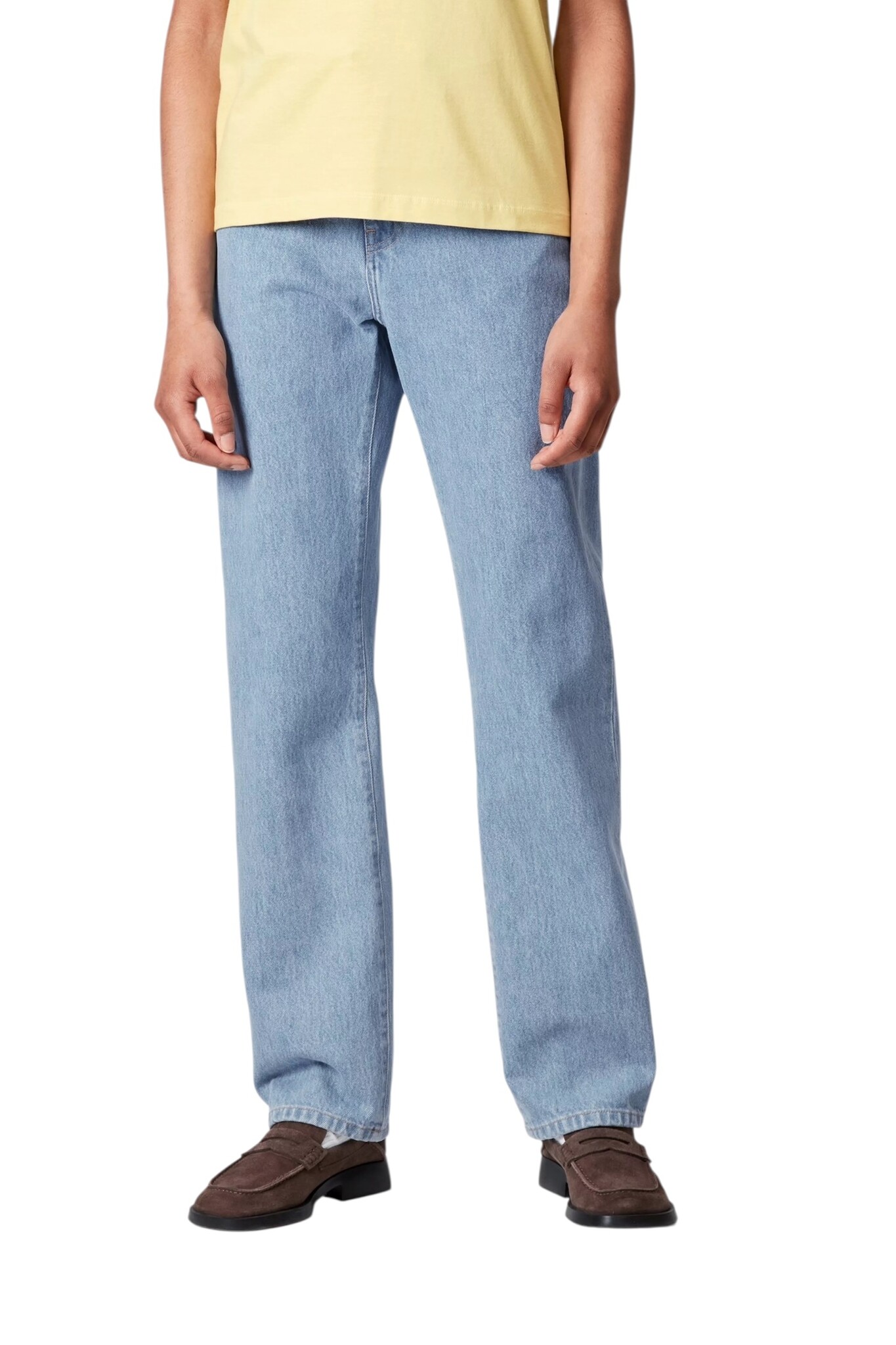Carhartt WIP W' Noxon Pant - Blue Denim (Stone Bleached)