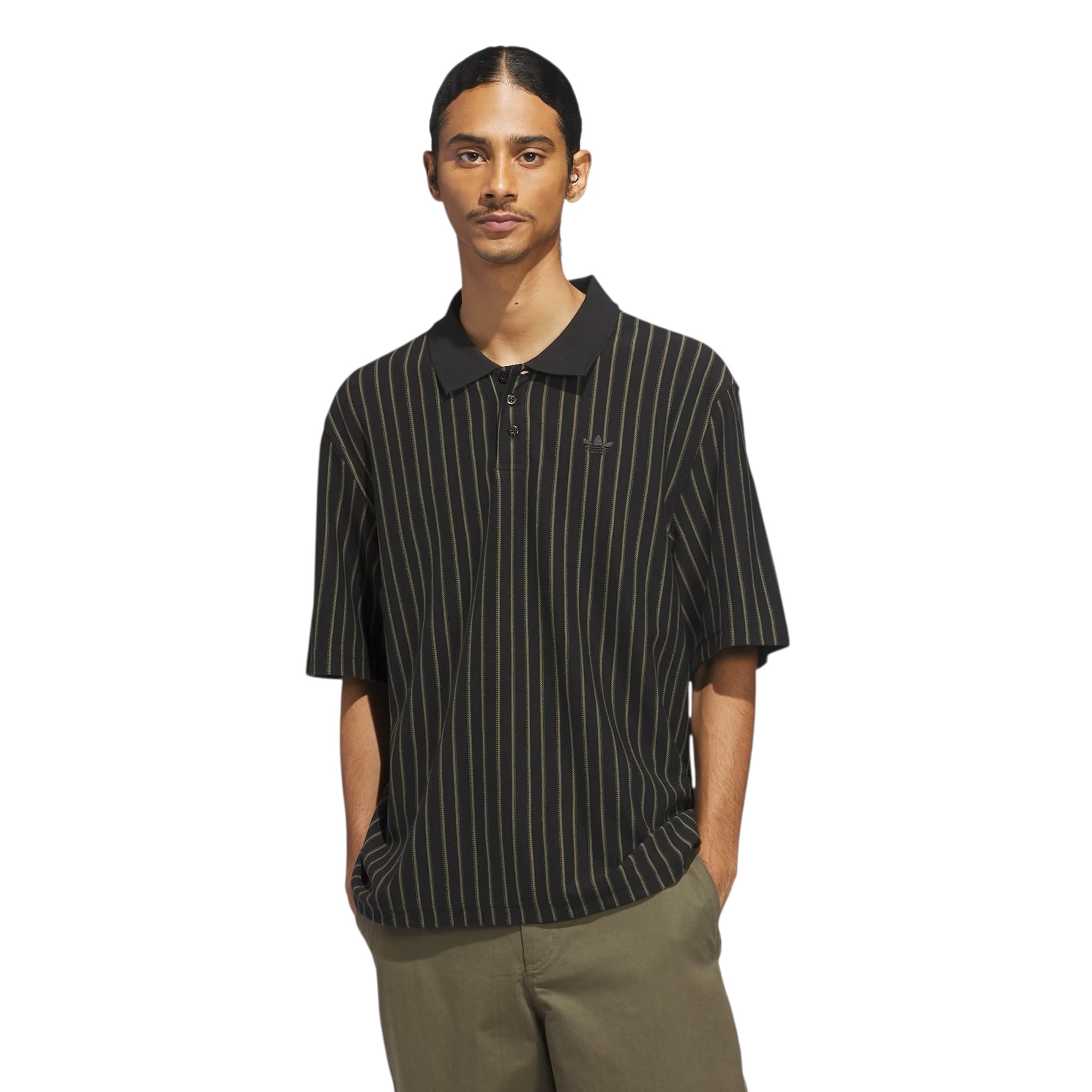 Adidas Skateboarding Skate OG Jersey - Black/Olive Strata