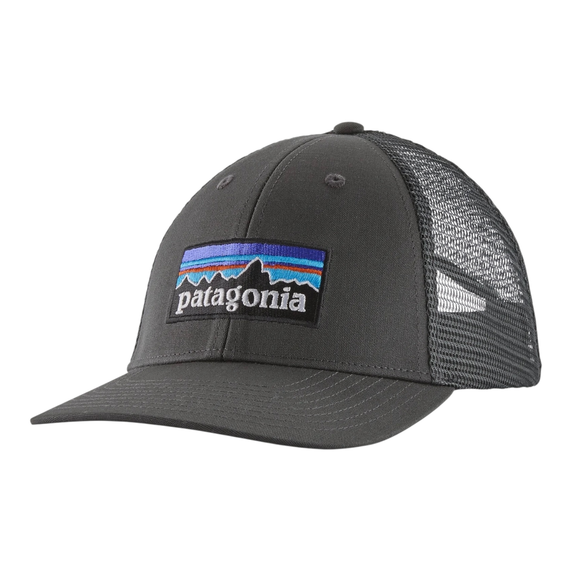 Patagonia P-6 Logo LoPro Trucker Hat - Forge Grey