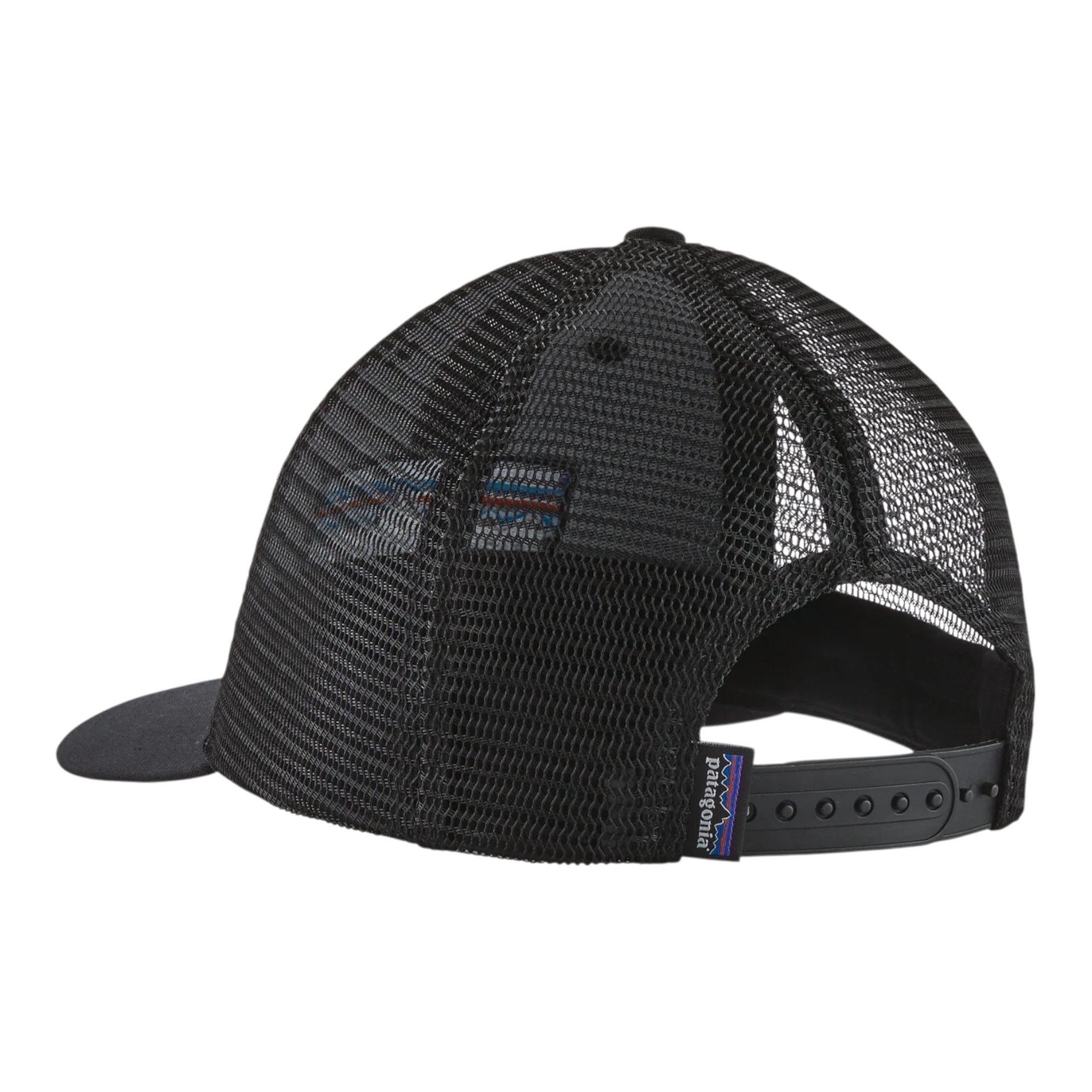 Patagonia P-6 Logo LoPro Trucker Hat - Black