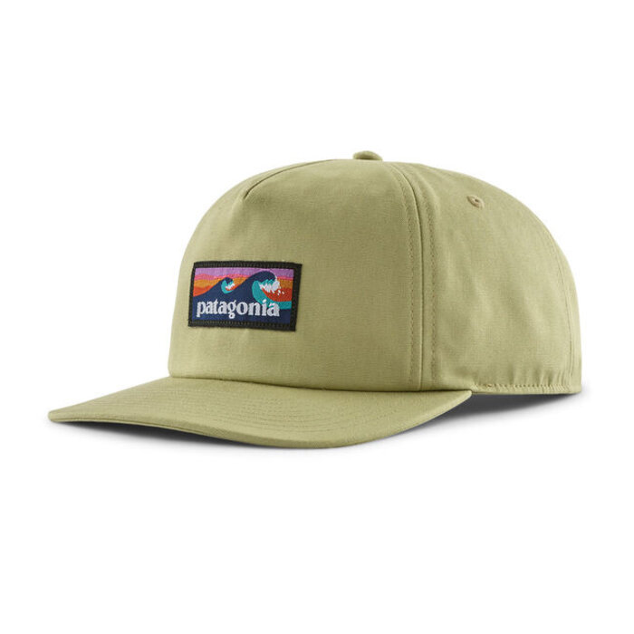 Patagonia Boardshort Label Funfarer Cap - Gumtree Green