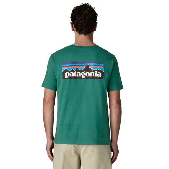 Patagonia M's P-6 Logo T-Shirt - Gem Green