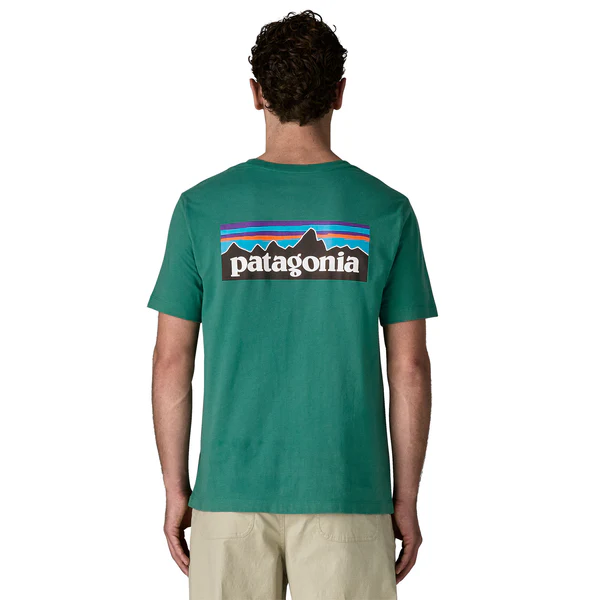 Patagonia M's P-6 Logo T-Shirt - Gem Green