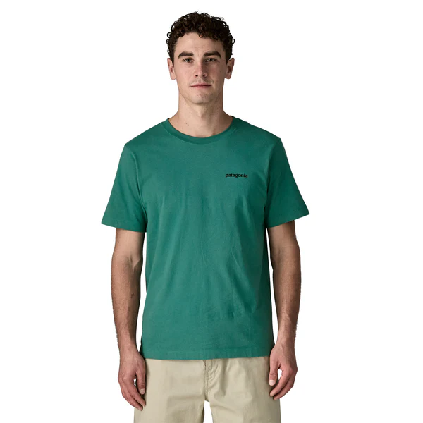 Patagonia M's P-6 Logo T-Shirt - Gem Green