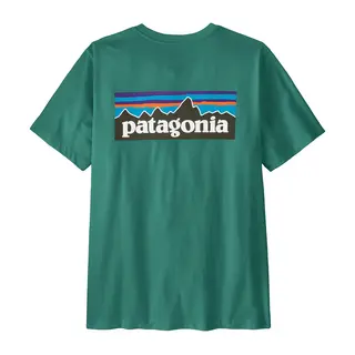 Patagonia M's P-6 Logo T-Shirt - Gem Green