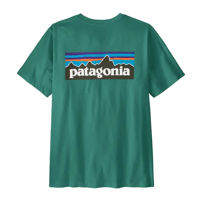 Patagonia M's P-6 Logo T-Shirt - Gem Green