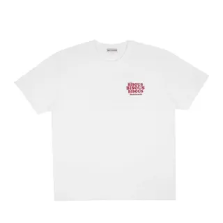 Bisous Skateboards Grease T-Shirt - White