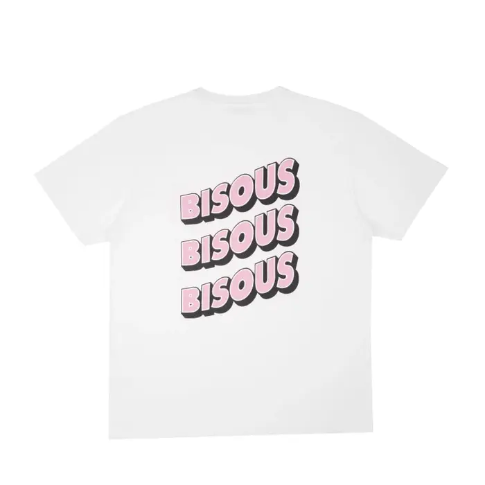 Bisous Skateboards Sonics T-Shirt - White