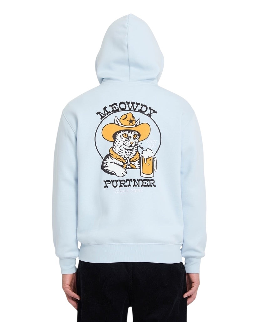 Volcom Noder Pullover - Light Blue Acid