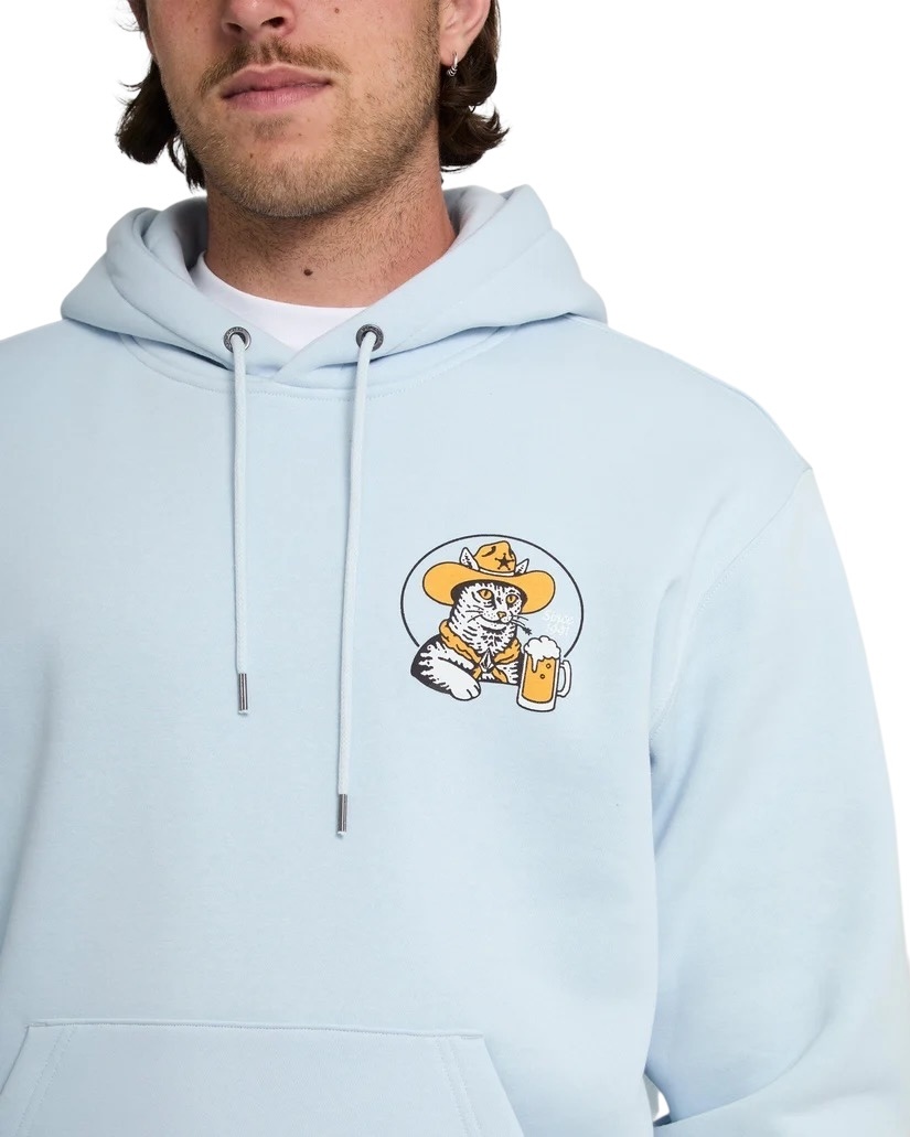 Volcom Noder Pullover - Light Blue Acid