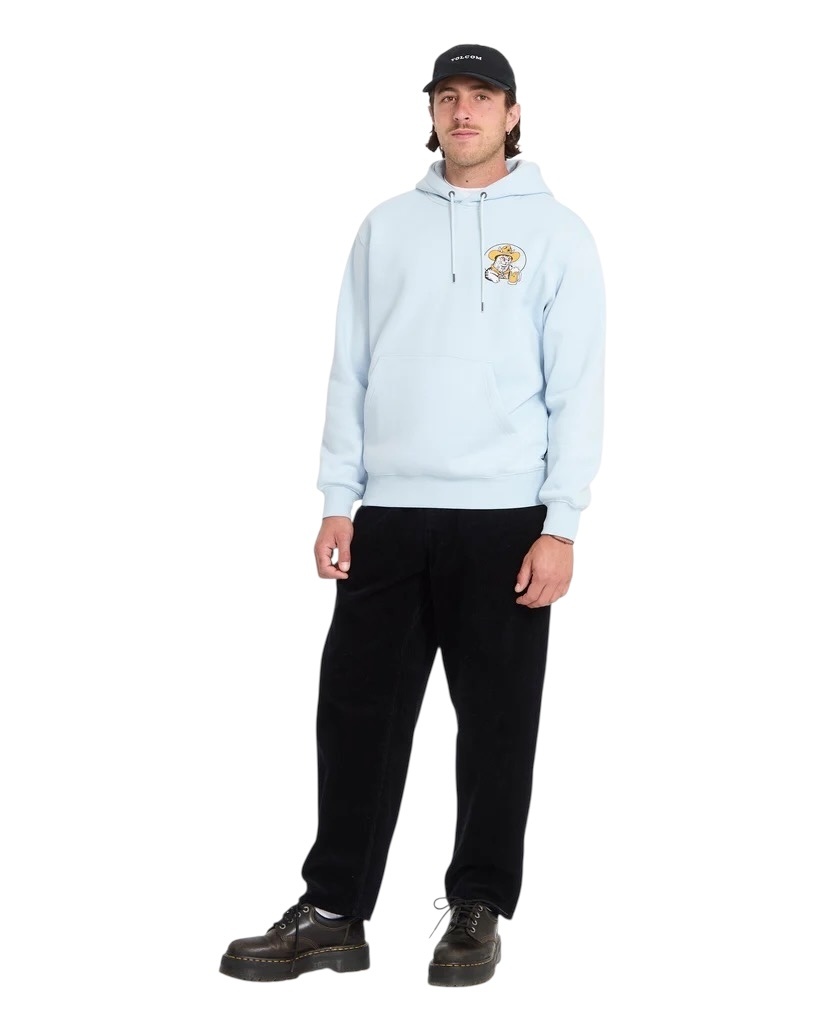 Volcom Noder Pullover - Light Blue Acid