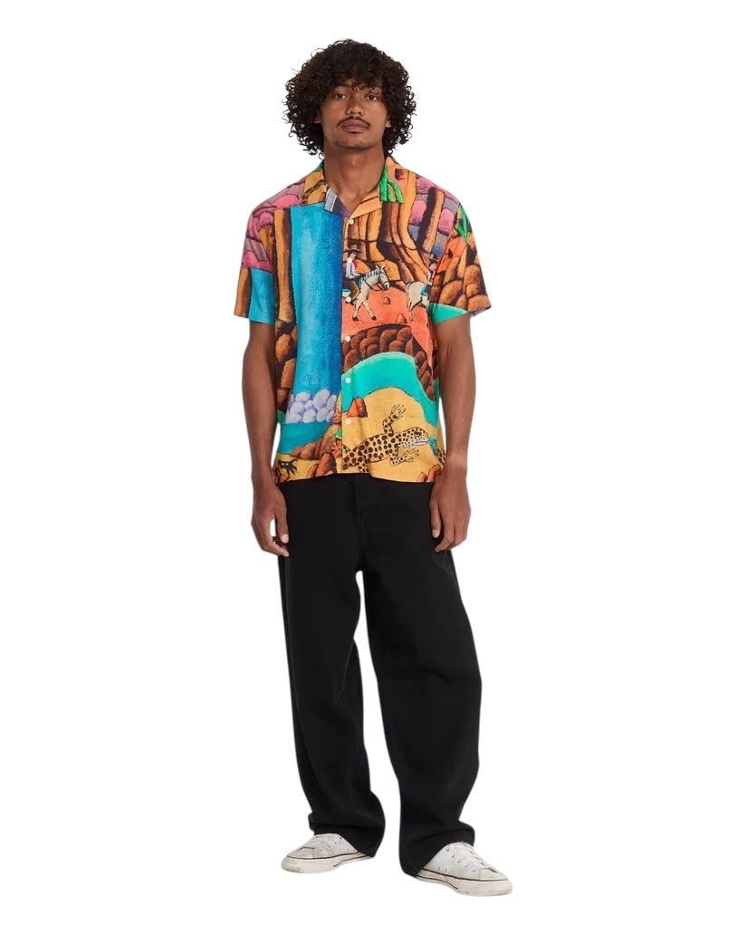 Volcom Mickey Mason S/S Shirt - Multi