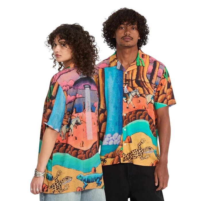 Volcom Mickey Mason S/S Shirt - Multi